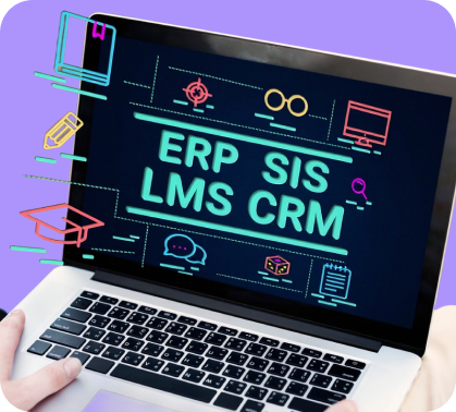 Group of students working together in a modern office